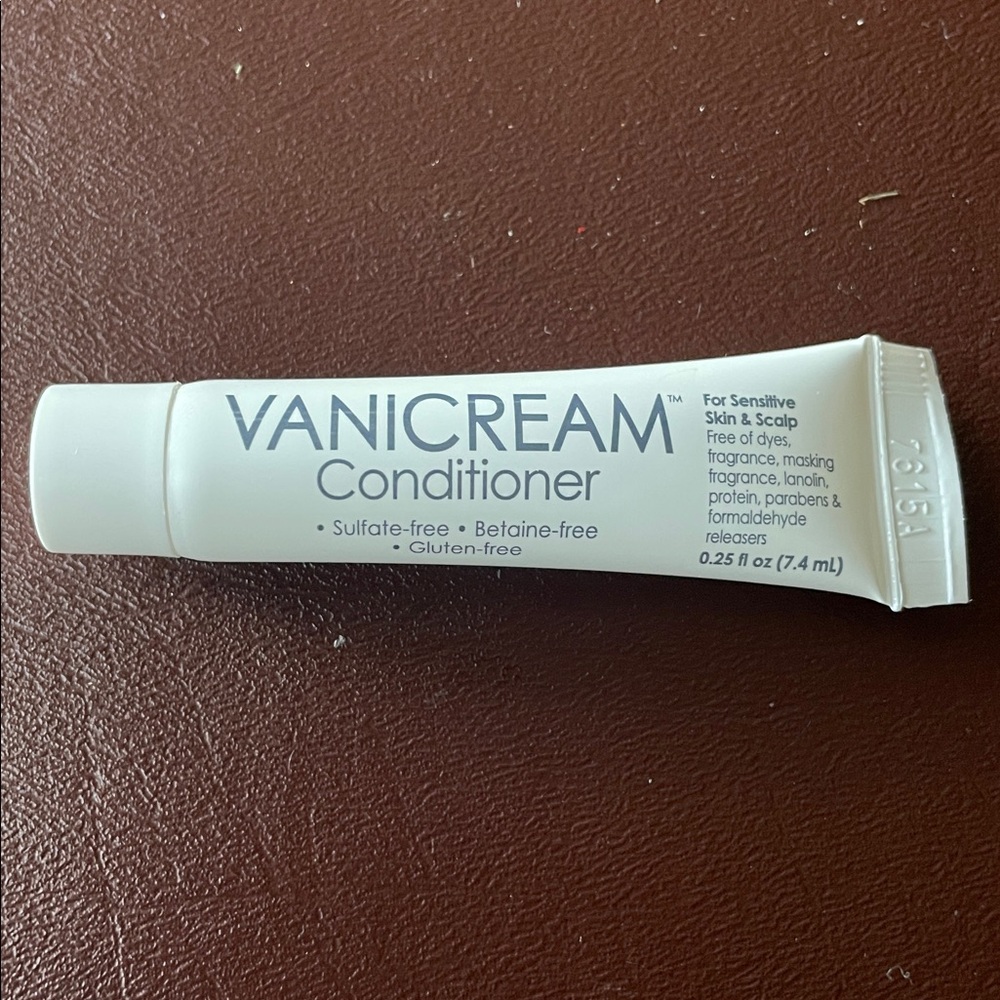 Vanicream conditioner sample size 0.25 oz